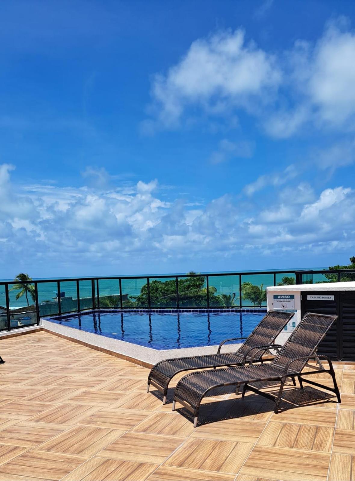 Lindo Flat No Residencial Maraca Beach Порту-де-Галиньяш Экстерьер фото