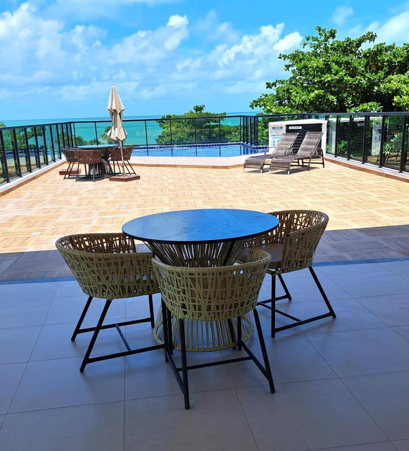 Lindo Flat No Residencial Maraca Beach Порту-де-Галиньяш Экстерьер фото